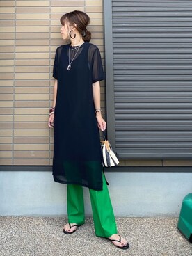 miho🅰ニコさん（レディース・165cm）の夏コーディネート