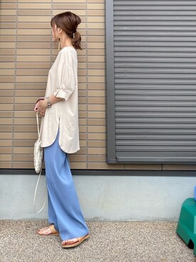 miho🅰ニコさん（レディース・165cm）の夏コーディネート