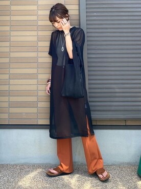 miho🅰ニコさん（レディース・165cm）の夏コーディネート