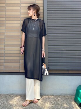 miho🅰ニコさん（レディース・165cm）の夏コーディネート