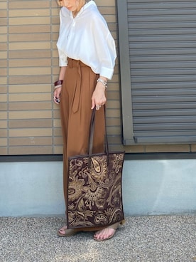 miho🅰ニコさん（レディース・165cm）の夏コーディネート