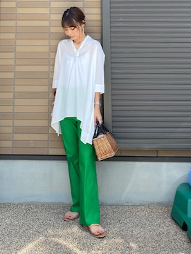 miho🅰ニコさん（レディース・165cm）の夏コーディネート