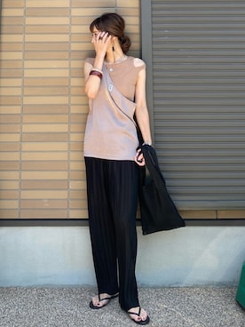 miho🅰ニコさん（レディース・165cm）の夏コーディネート