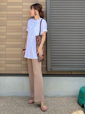 miho🅰ニコさん（レディース・165cm）の秋コーディネート