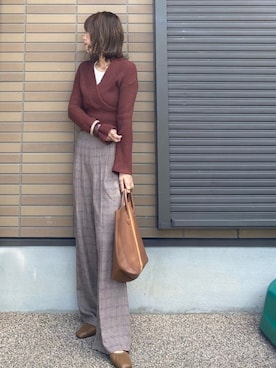 miho🅰ニコさん（レディース・165cm）の秋コーディネート