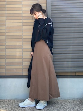 miho🅰ニコさん（レディース・165cm）の秋コーディネート