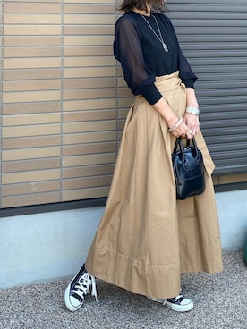 miho🅰ニコさん（レディース・165cm）の秋コーディネート