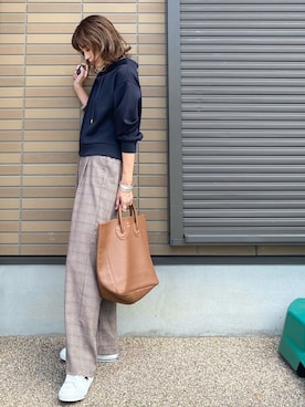 miho🅰ニコさん（レディース・165cm）の冬コーディネート