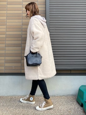 miho🅰ニコさん(レディース・165cm)の冬コーディネート