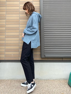 miho🅰ニコさん（レディース・165cm）の冬コーディネート