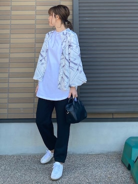 miho🅰ニコさん（レディース・165cm）の春コーディネート