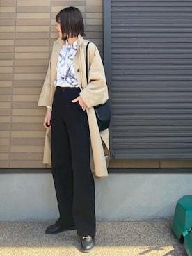 miho🅰ニコさん（レディース・165cm）の春コーディネート