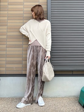 miho🅰ニコさん(レディース・165cm)の春コーディネート