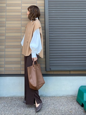 miho🅰ニコさん（レディース・165cm）の春コーディネート