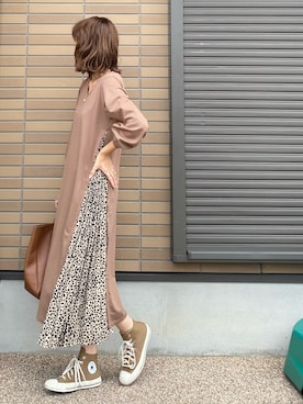 miho🅰ニコさん（レディース・165cm）の春コーディネート