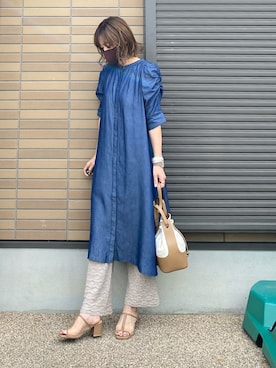 miho🅰ニコさん（レディース・165cm）の春コーディネート