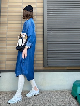 miho🅰ニコさん（レディース・165cm）の春コーディネート