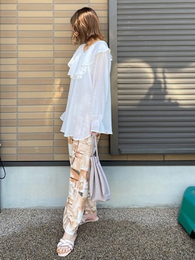 miho🅰ニコさん（レディース・165cm）の春コーディネート