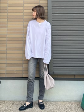 miho🅰ニコさん（レディース・165cm）の春コーディネート