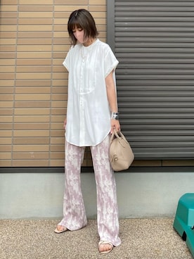 「Auntmaries」｜miho🅰ニコさん（レディース・165cm）の夏コーディネート
