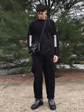 「places+faces」｜julian90さん（メンズ・184cm）の冬コーディネート