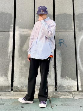 「WEAR」｜「アイテム（帽子）」を使った、julian90さん（メンズ・184cm）の冬コーディネート