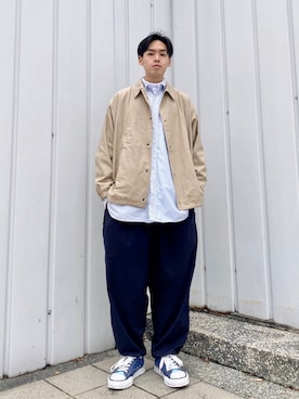 「WEAR」｜「アイテム（ジャケット/アウター）」を使った、julian90さん（メンズ・184cm）の冬コーディネート