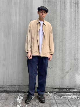 「WEAR」｜「アイテム（帽子）」を使った、julian90さん（メンズ・184cm）の春コーディネート