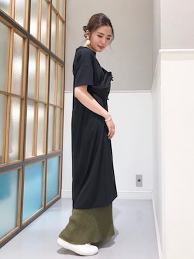 「FUJIROCKEEN」｜chieminさん（レディース・162cm）の夏コーディネート