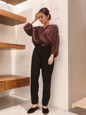 chieminさん（レディース・162cm）の秋コーディネート