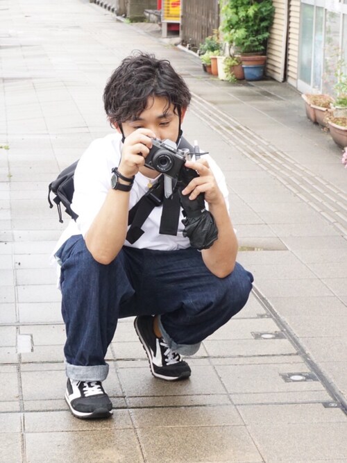 るださん ユニクロのtシャツ カットソーを使ったコーディネート Wear