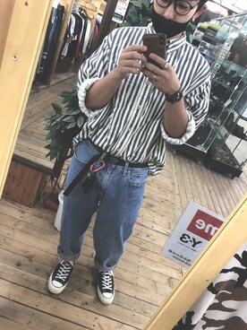 「ct70」｜「アイテム（腕時計）」を使った、るださんさん（メンズ・167cm）の秋コーディネート