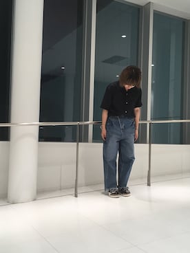 「JUNRED（ジュンレッド）のアイテム（その他）」を使った、risaさん（レディース・155cm）の春コーディネート