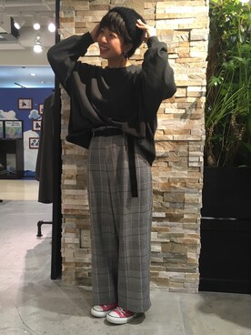 risaさん（レディース・155cm）の秋コーディネート