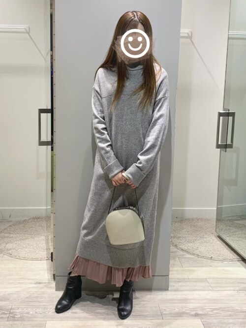 アバハウス 三井アウトレットパーク 幕張店しろくま さんのワンピースを使ったコーディネート Zozotown