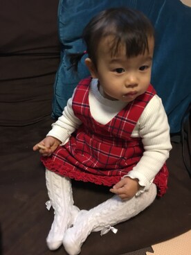 Rinnaさん(キッズ・80cm)の冬コーディネート