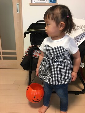 Rinnaさん（キッズ・80cm）の春コーディネート