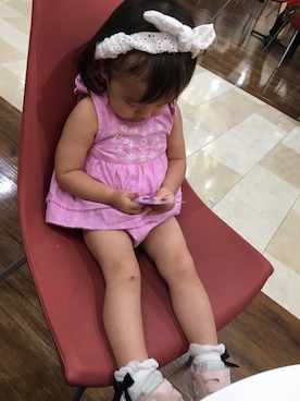 Rinnaさん（キッズ・80cm）の夏コーディネート