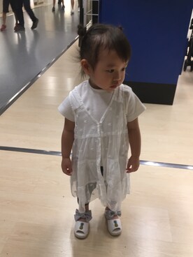 Rinnaさん（キッズ・80cm）の夏コーディネート