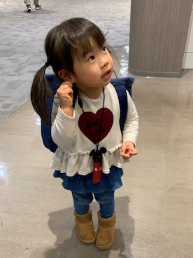 Rinnaさん（キッズ・90cm）の冬コーディネート