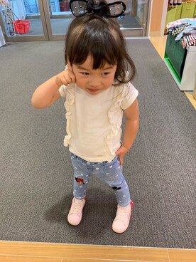 Rinnaさん（キッズ・90cm）の春コーディネート