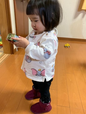 Rinnaさん（キッズ・90cm）の冬コーディネート