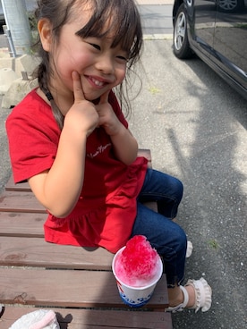 Rinnaさん（キッズ・100cm）の夏コーディネート