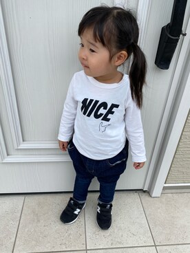 Rinnaさん(キッズ・100cm)の春コーディネート