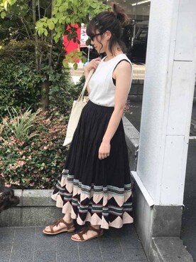 すぎこさん（レディース・157cm）の夏コーディネート