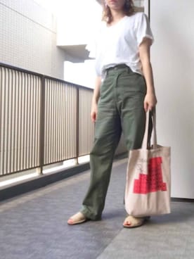 「Penelope Collection（ペネロペコレクション）のアイテム」を使った、すぎこさん（レディース・157cm）の夏コーディネート