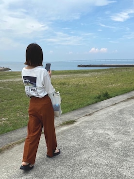 HIさん（レディース・162cm）の夏コーディネート