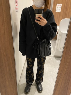 「ブーツスタイル」｜「アイテム（その他シューズ）」を使った、HIさん（レディース・162cm）の冬コーディネート