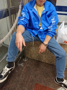 「やっぱりストリートが好き」｜「アイテム（ナイロンジャケット）」を使った、龍太郎さん（メンズ・170cm）の秋コーディネート
