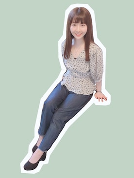 愛野 咲実（あいの えみ）さん（レディース・148cm）の夏コーディネート